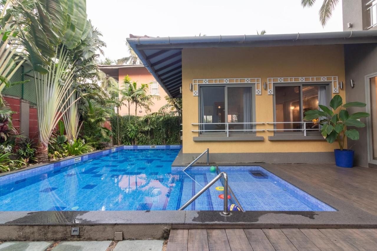 Beach 7 Mins Walk Luxury Villa Diva Calangute Exteriör bild