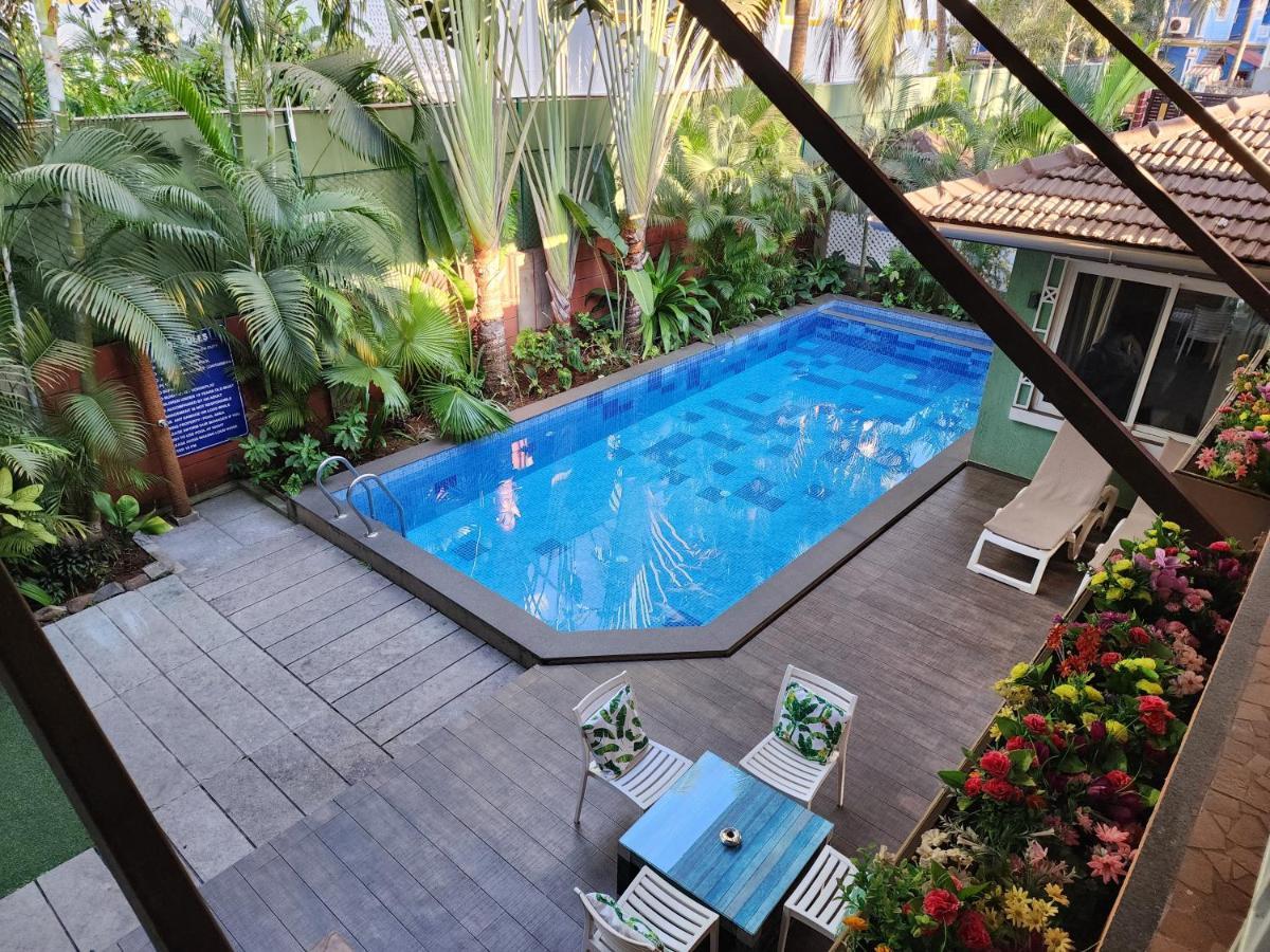 Beach 7 Mins Walk Luxury Villa Diva Calangute Exteriör bild