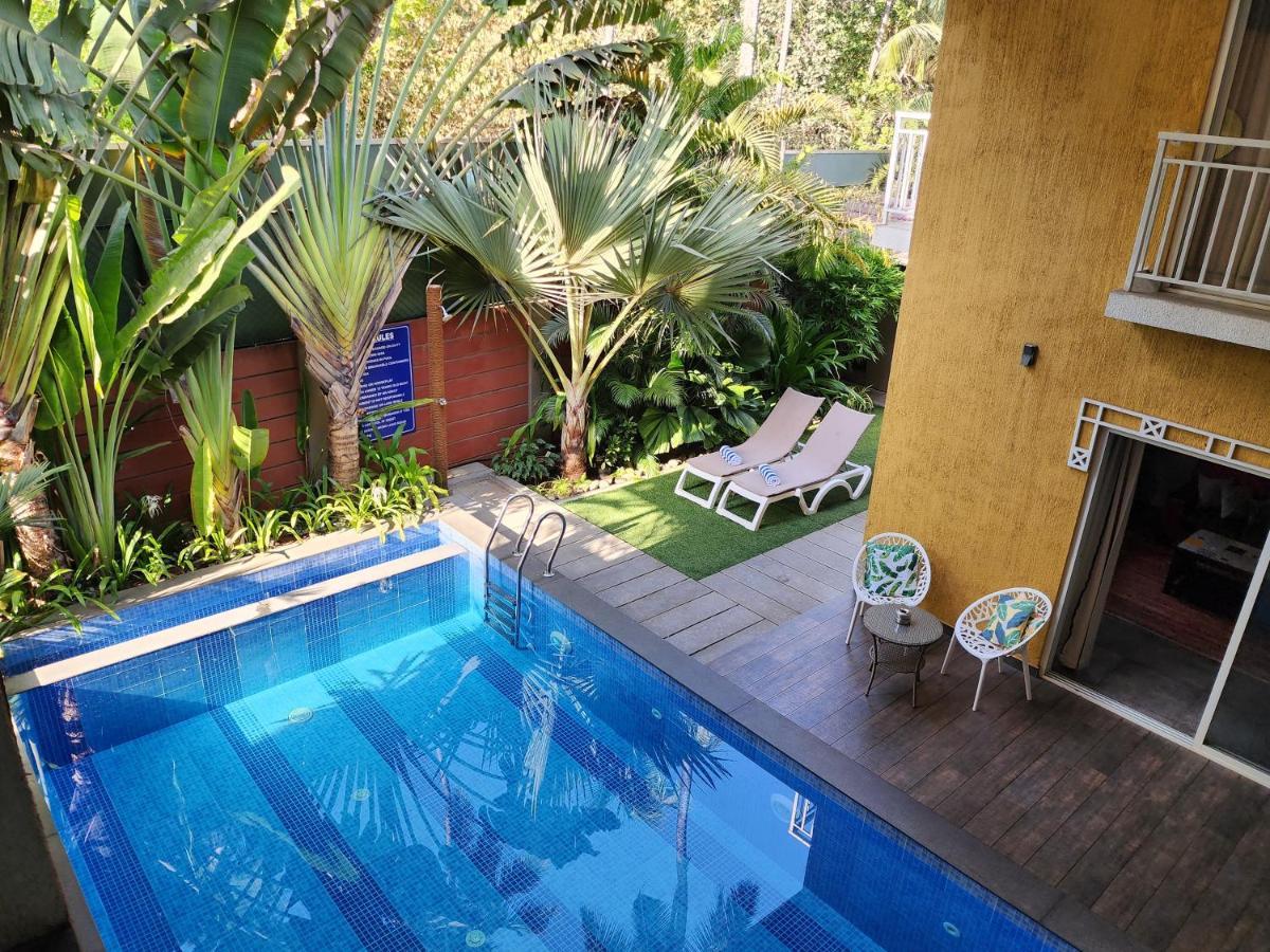 Beach 7 Mins Walk Luxury Villa Diva Calangute Exteriör bild