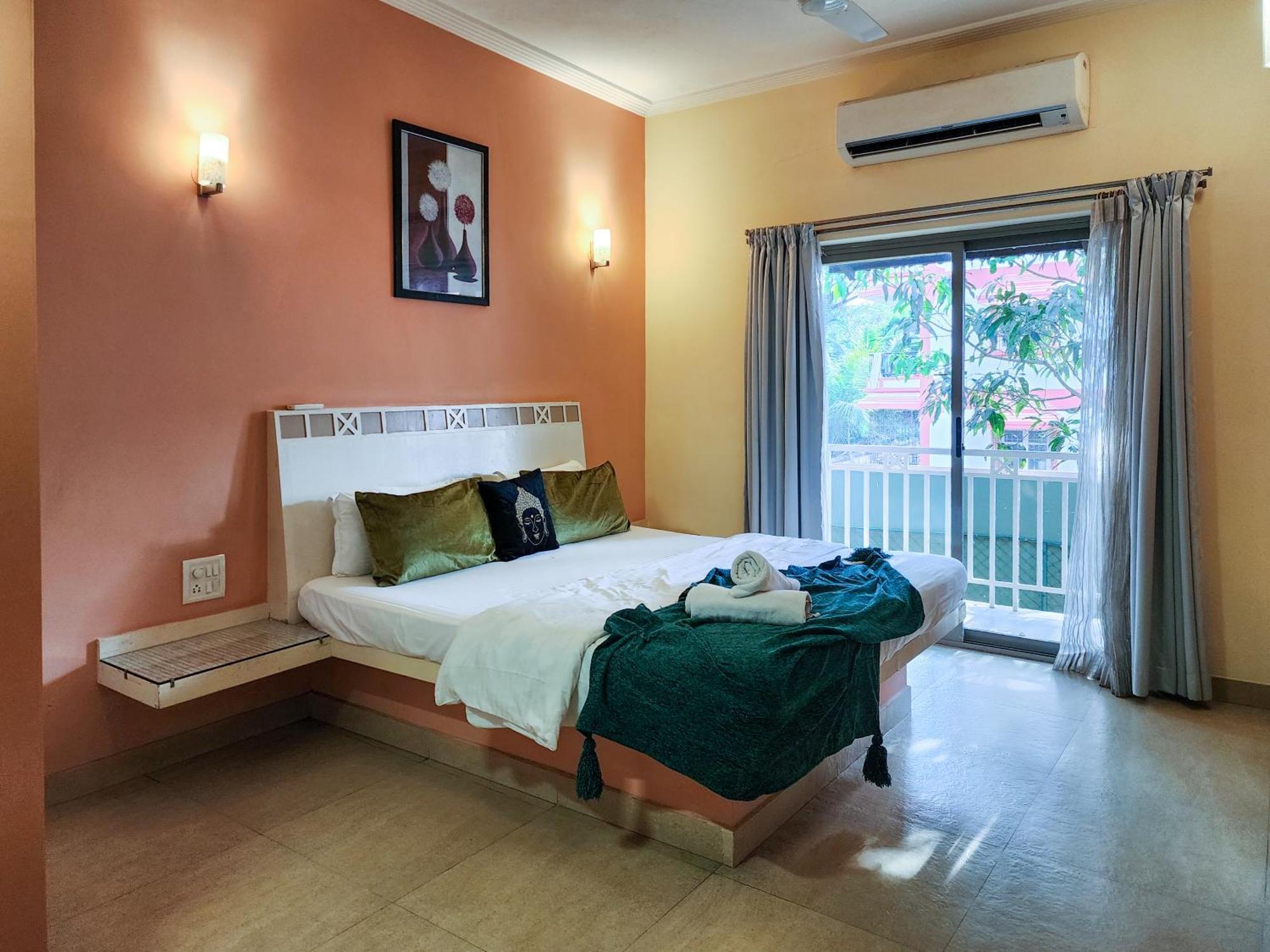 Beach 7 Mins Walk Luxury Villa Diva Calangute Exteriör bild