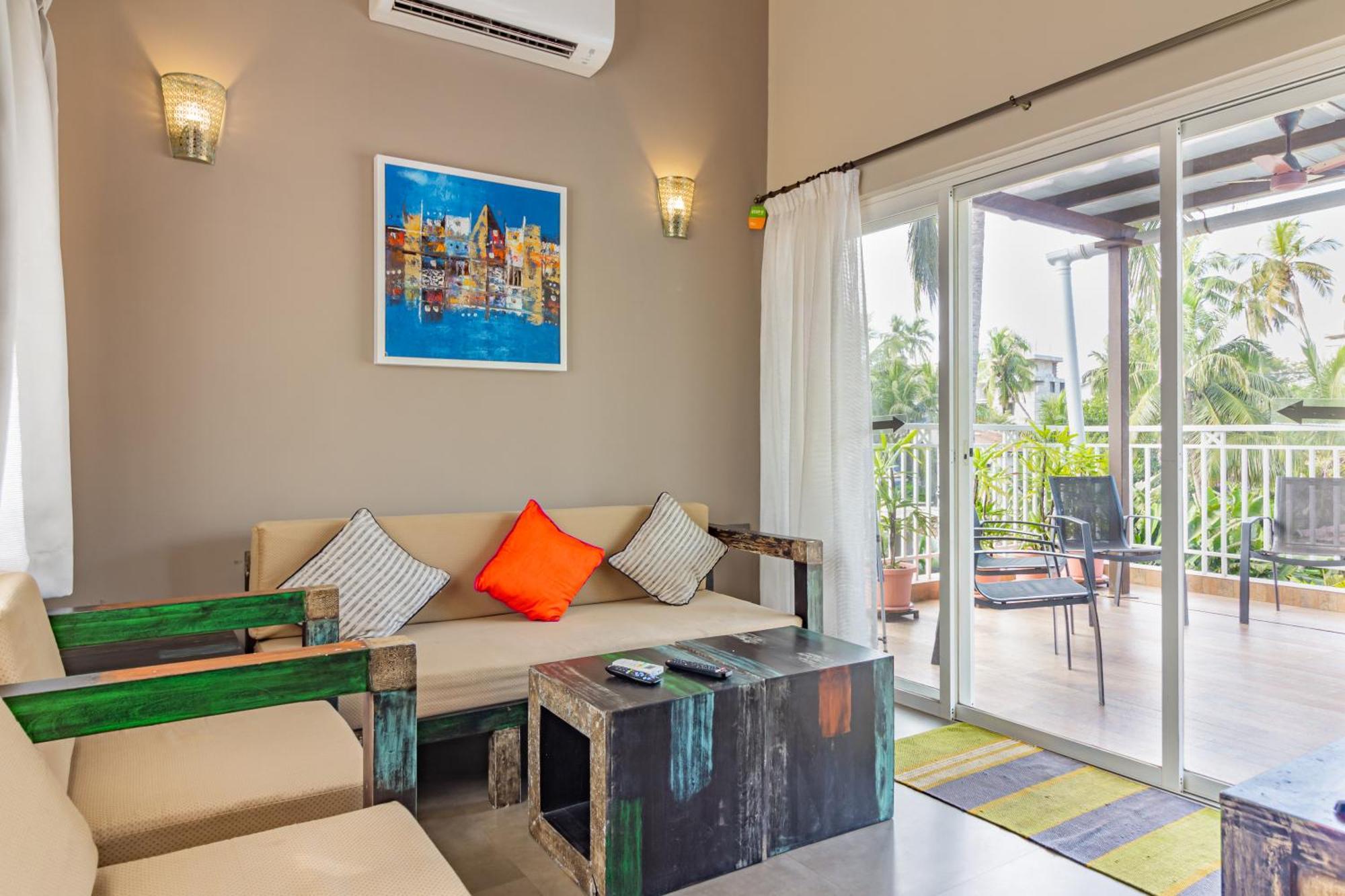 Beach 7 Mins Walk Luxury Villa Diva Calangute Exteriör bild