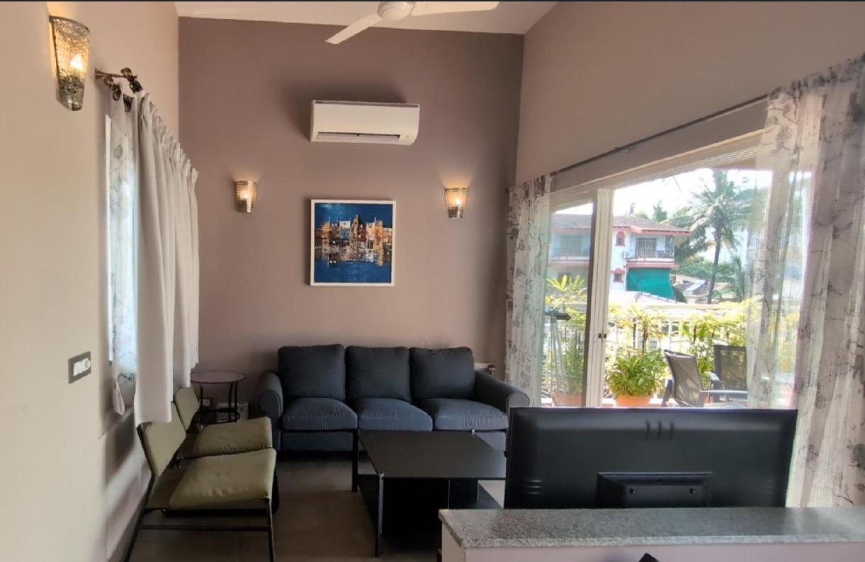 Beach 7 Mins Walk Luxury Villa Diva Calangute Exteriör bild